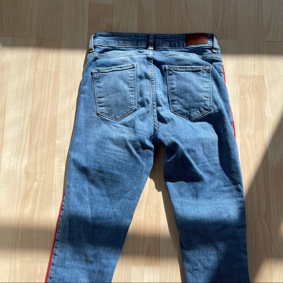 Zara Womens Denim Pants Stretch Jeans - Picture 5 of 5